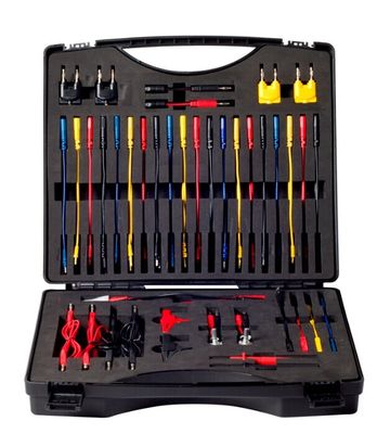 Automotive Circuit Tester Lead Kit 92PCS Test Aids Electrical Terminal Kit Auto Diagnostic Tools Wire Adapter Cables Set