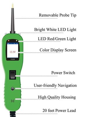 TFT Freescale Chip Probe 24V AVo Automotive Diagnostic Tools